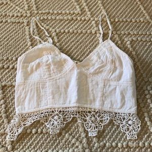 Free People Lace Bralette/Top